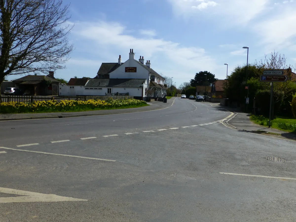 The Old House at Home pub at West Wittering